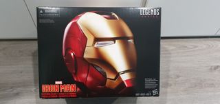 The Avengers Marvel Legends Iron Man Casco electrónico en The Avengers Marvel Legends Iron Man Casco electrónico en
