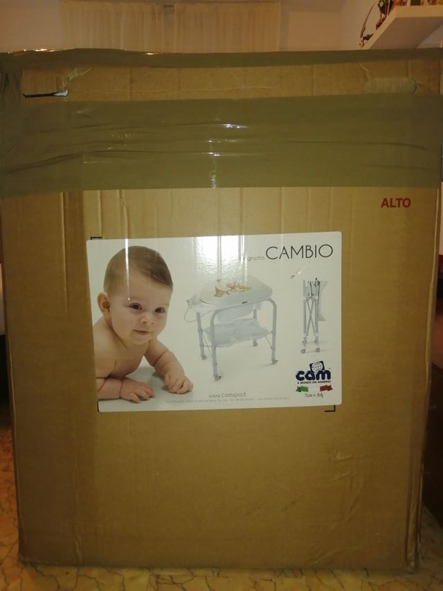 Bañera-cambiador plegable