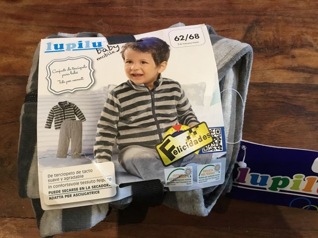 Conjunto bebé a estrenar