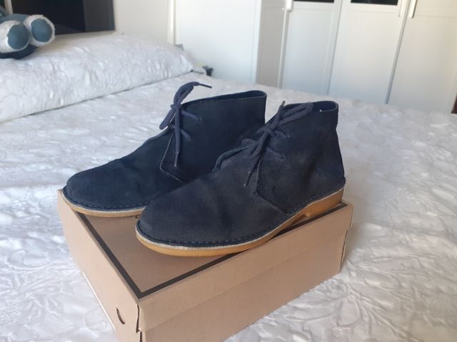 BOTINES DE PIEL DE ANTE MARCA CALLAGHAM.TALLA 38