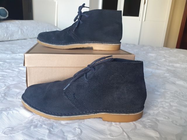 BOTINES DE PIEL DE ANTE MARCA CALLAGHAM.TALLA 38