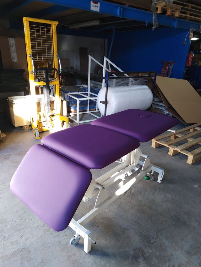 Camilla 3 cuerpos fisioterapia eléctrica