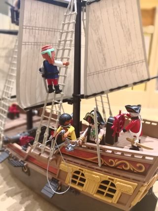 barco pirata playmobil segunda mano