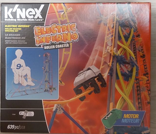 KNEX montaña rusa