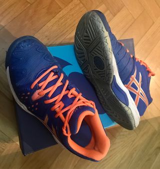 zapatillas padel niño asics