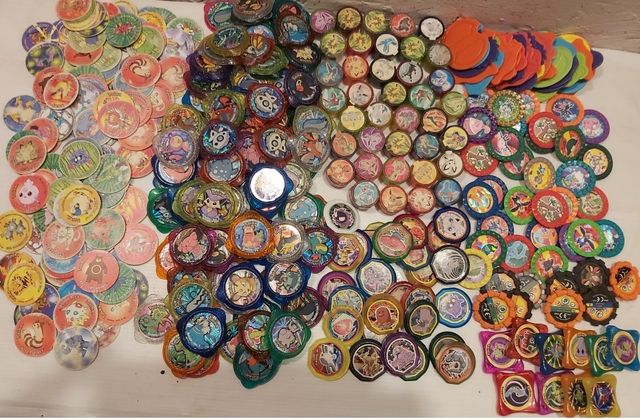 tazos rappers magic box / kraks pokemon / rollers