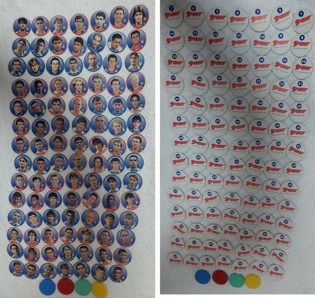 tazos rappers magic box / kraks pokemon / rollers