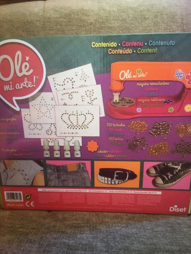 Olé mi arte! Decora con tachuelas