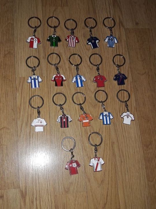 LLAVEROS EQUIPOS FUTBOL