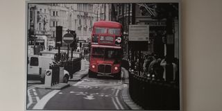 cuadro ikea autobus londres cuadro ikea autobus londres