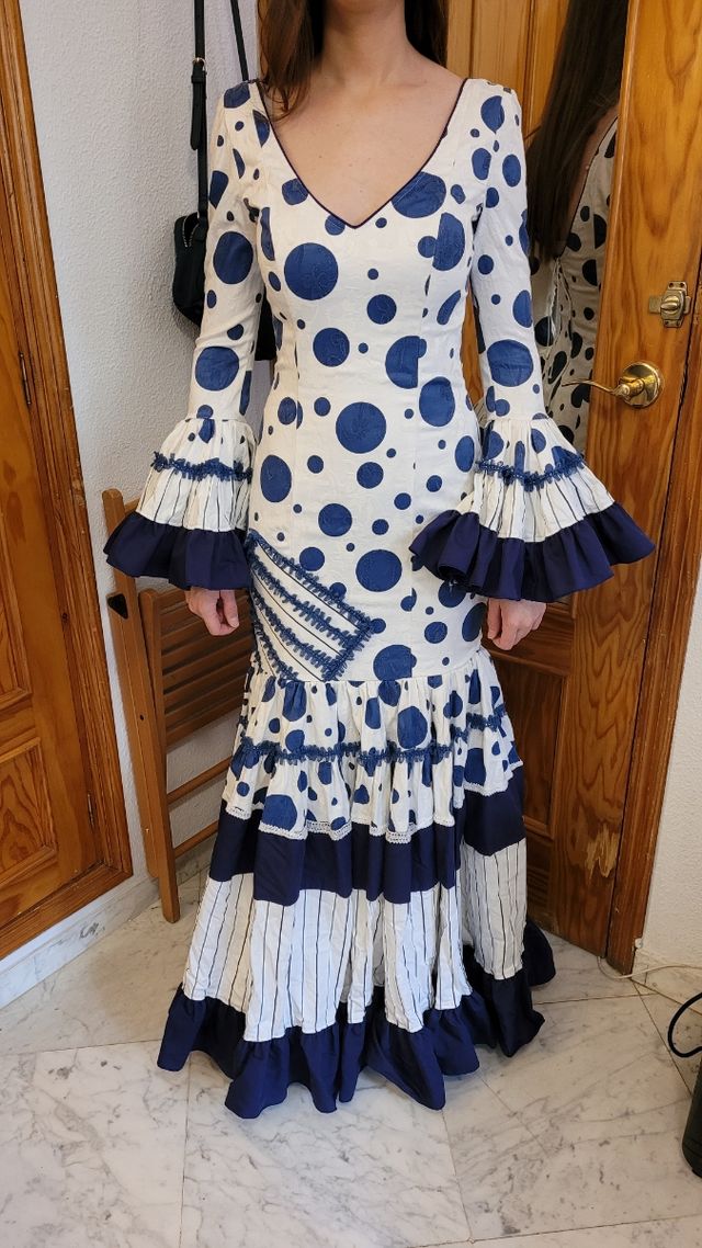 Traje flamenca exclusivo SIMOF