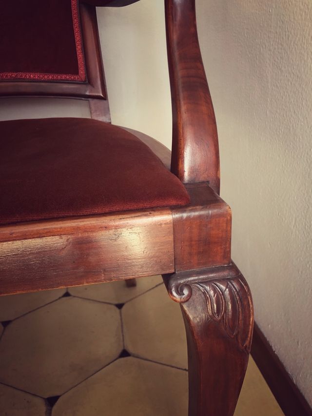 Sillones isabelinos antiguos sillón sillas butacas de segunda mano por