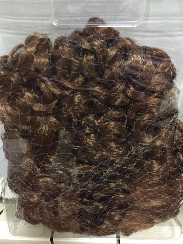 Peluca de rizos carnaval disfraz nueva 