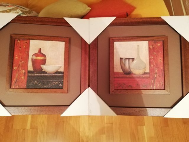 Varios cuadros decorativos precio unidad.