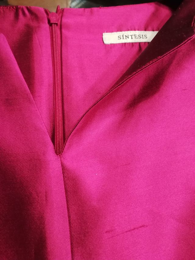 vestido de seda FIRMA SÍNTESIS 