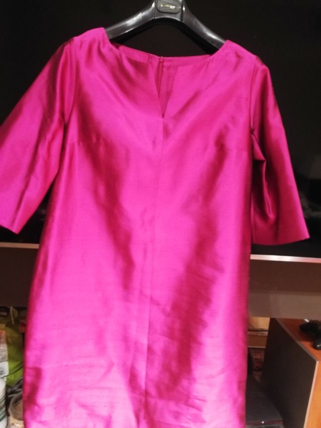 vestido de seda FIRMA SÍNTESIS 