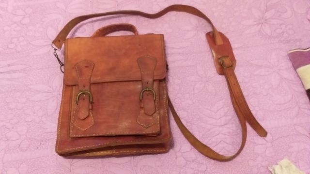 bolso original piel mensajero