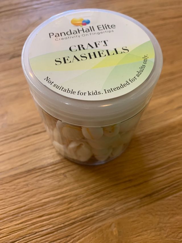 Abalorios concha natural