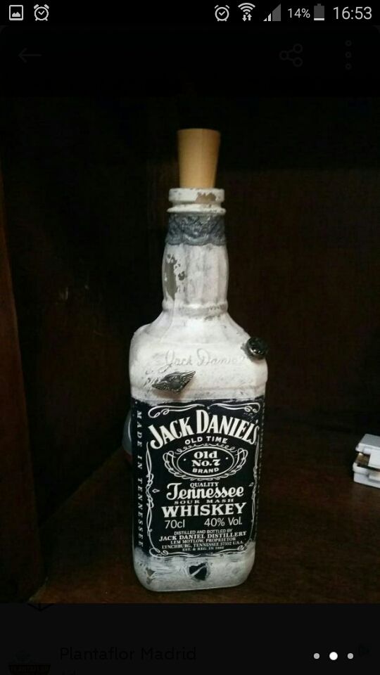 BOTELLA LÁMPARA DE LEDS