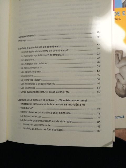 Nueve meses bien alimentados.