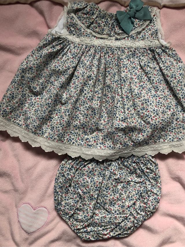 Vestido niña T-6m
