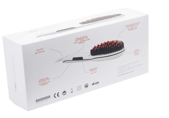 Cepillo alisador de pelo FAB TECHBRUSH