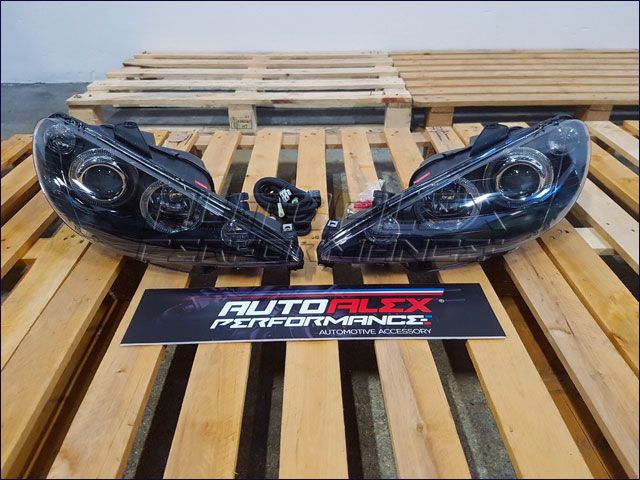 Faros Delante Angel Eyes Peugeot 206