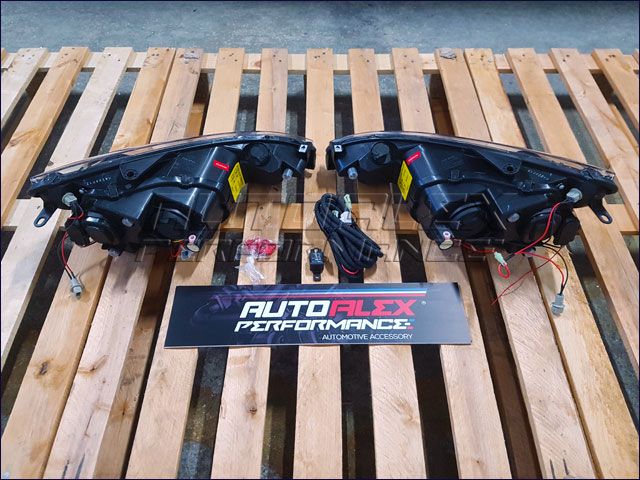 Faros Delante Angel Eyes Peugeot 206