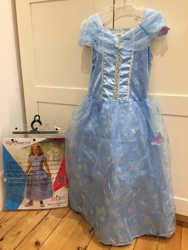 Disfraz My Other Me Princesa Mariposas niña