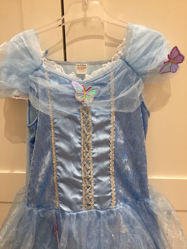 Disfraz My Other Me Princesa Mariposas niña