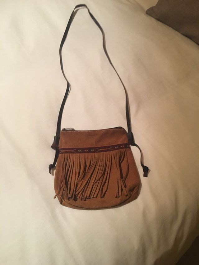 Bolso de ante marron