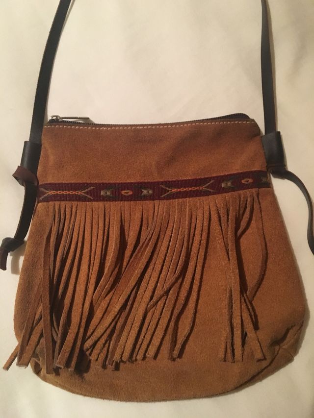 Bolso de ante marron