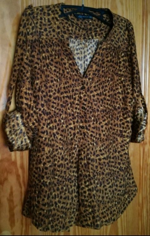 Blusa Zara Animal print