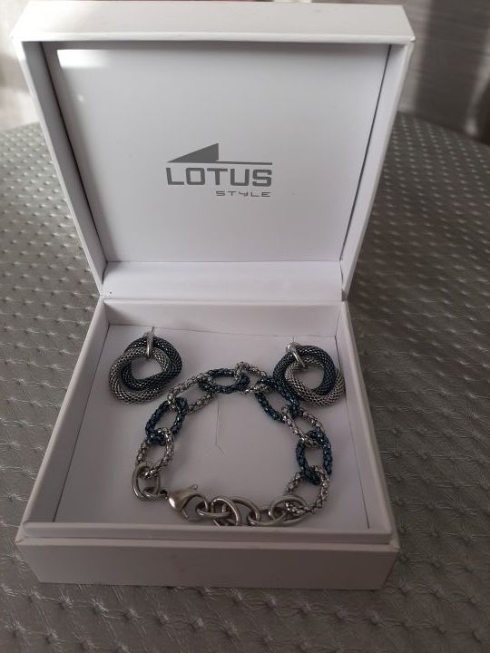 LOTUS acero azul/plata