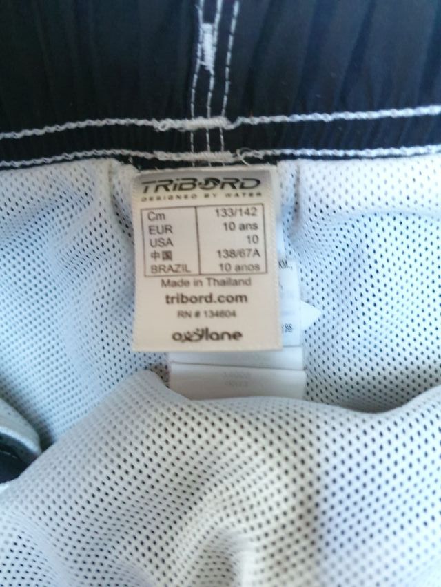 bañador Decathlon talla 10 años