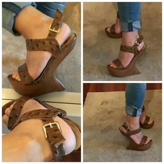 Sandalias plataformas EXE T36 de segunda mano por 25 EUR en Bilbao en  WALLAPOP