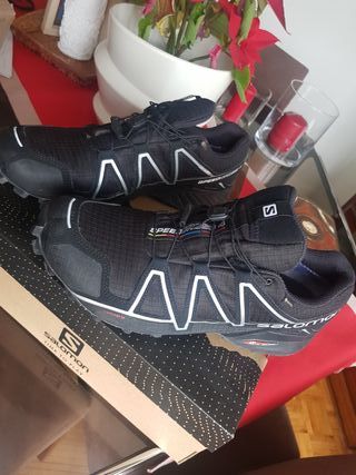 botas salomon negras