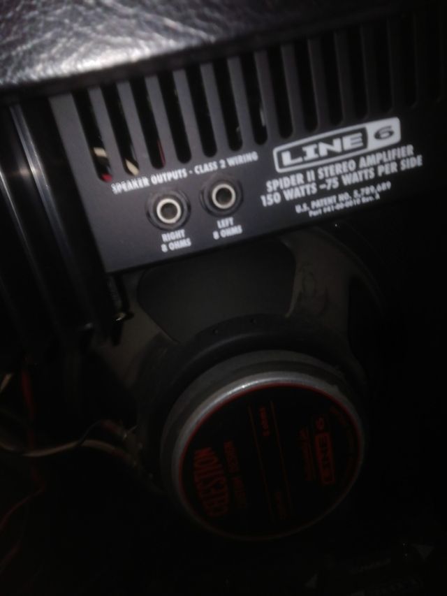 AMPLIFICADOR GUITARRA LINE 6 SPIDER II 150 VATIOS
