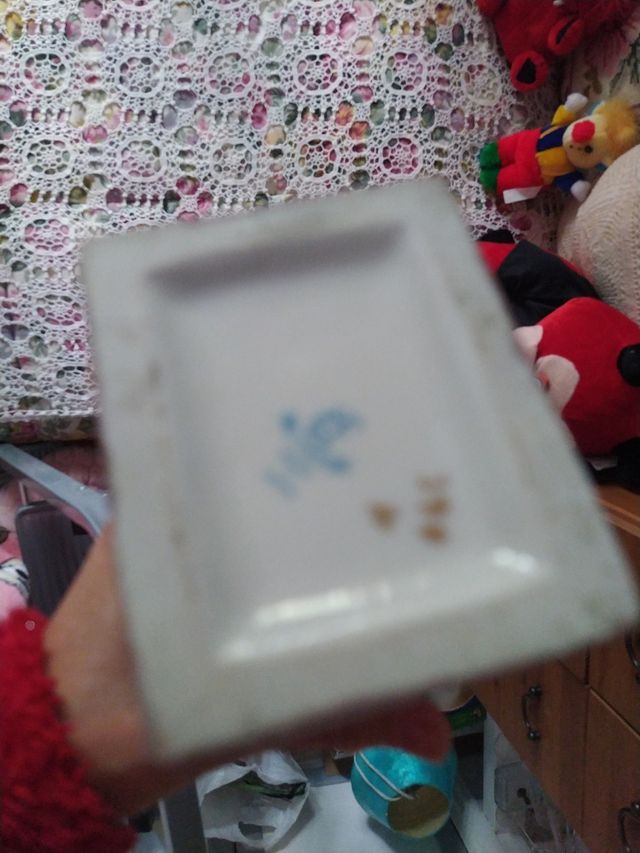 perro fu de porcelana hispania