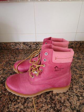Botas panama jack rosas NUEVAS de segunda mano por 80 EUR en Castelldefels  en WALLAPOP