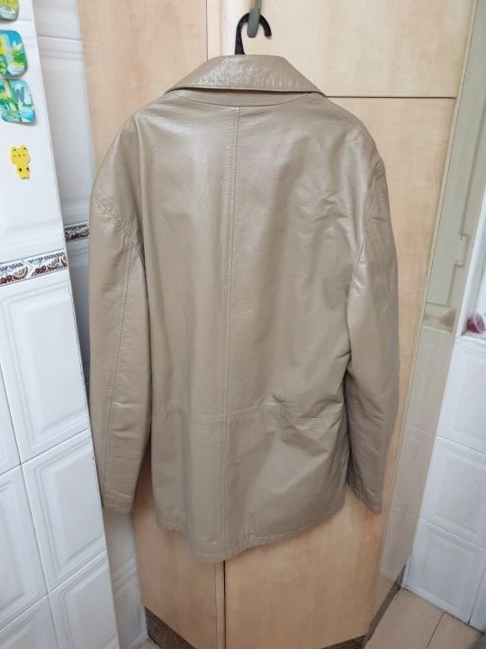 Chaqueta piel hombre