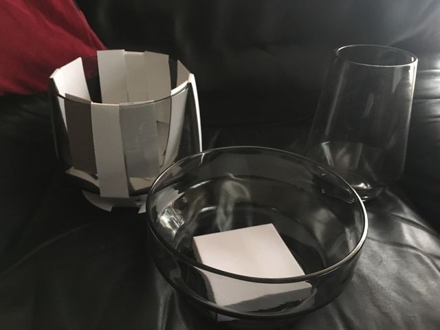 Sin uso 3 Jarrones IKEA