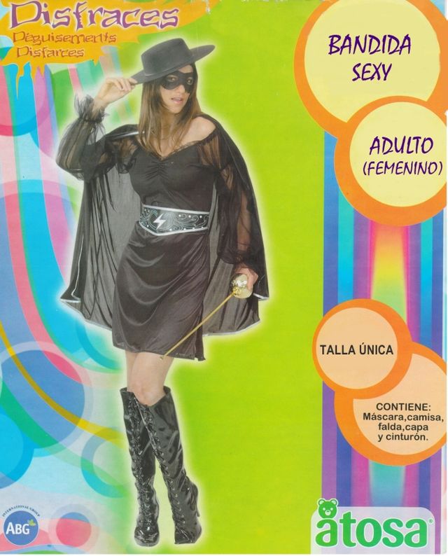 NUEVO Disfraz bandida sexy