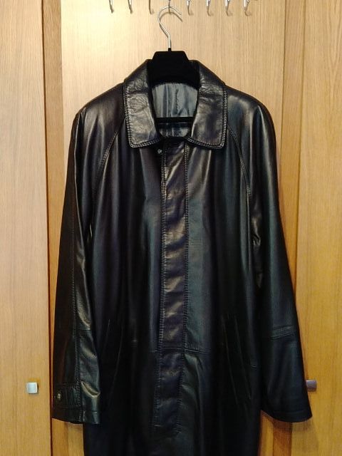 abrigo de piel auténtica de chico