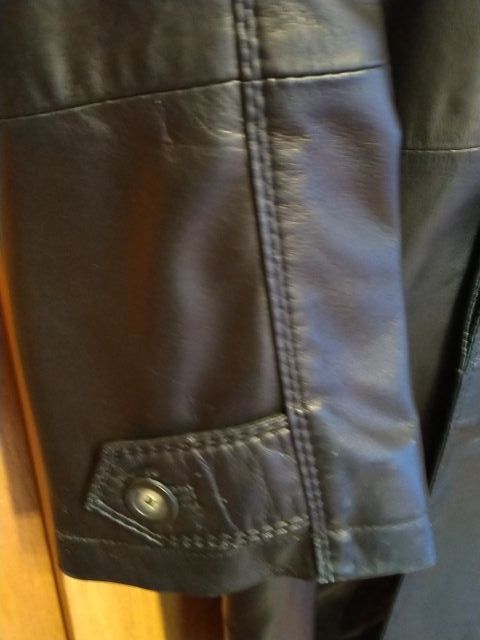 abrigo de piel auténtica de chico