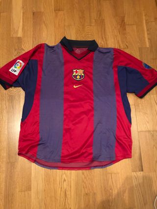 camiseta barcelona 2001