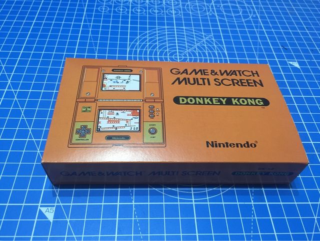 Game & Wacth Donkey Kong de Nintendo.