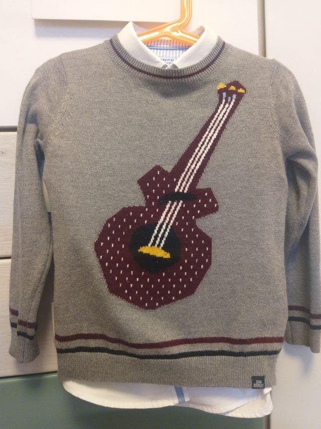 Jersey niño Jean Borget + regalo camisa Mayoral