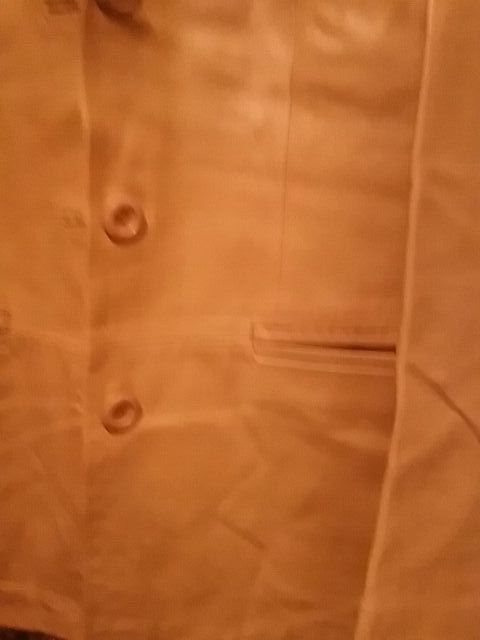 CHAQUETA  CAMEL d PIEL  T/38-40