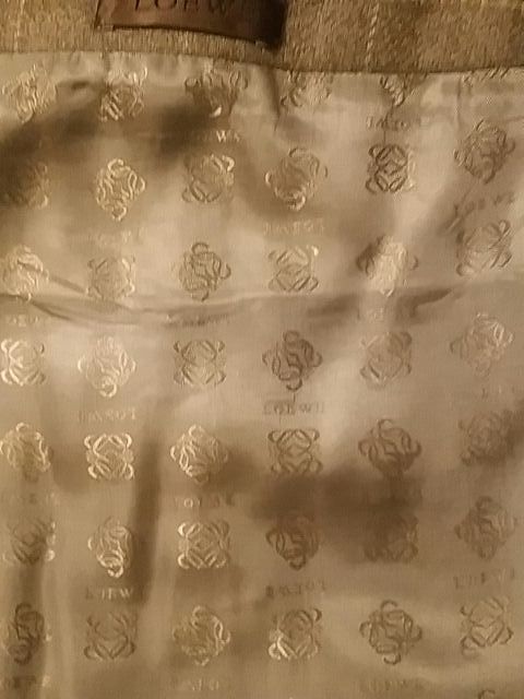 FALDA  de CUADROS VERDE T/38    *LOEWE*